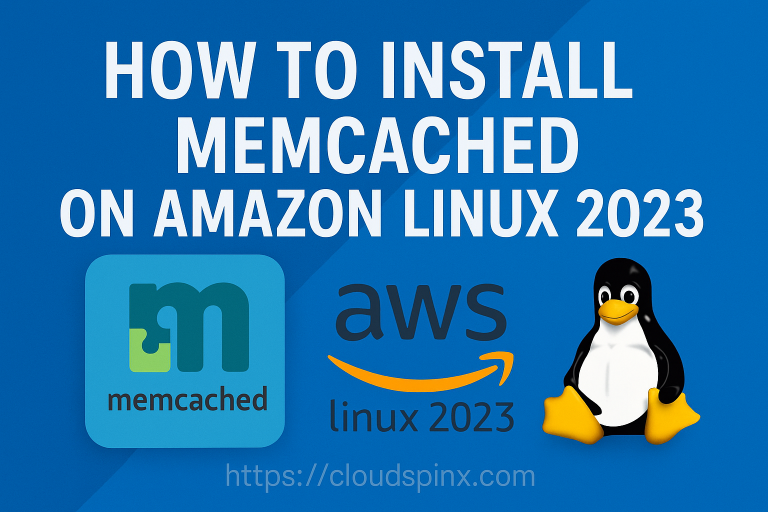 How To Install Memcached on Amazon Linux 2023 featured
