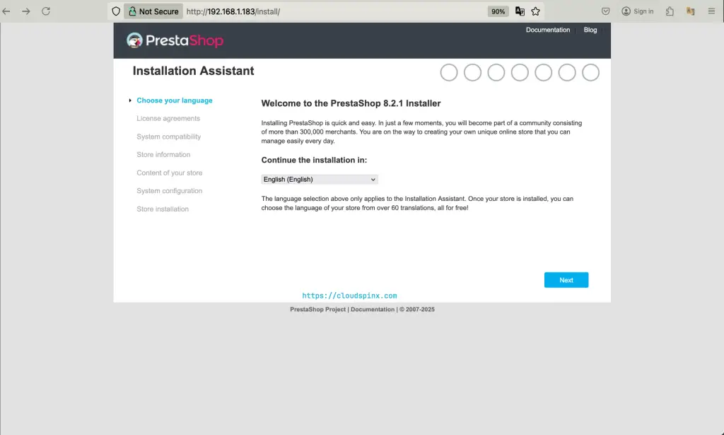 How To Install PrestaShop on RHEL 10 CentOS Stream 10 04 scaled 1