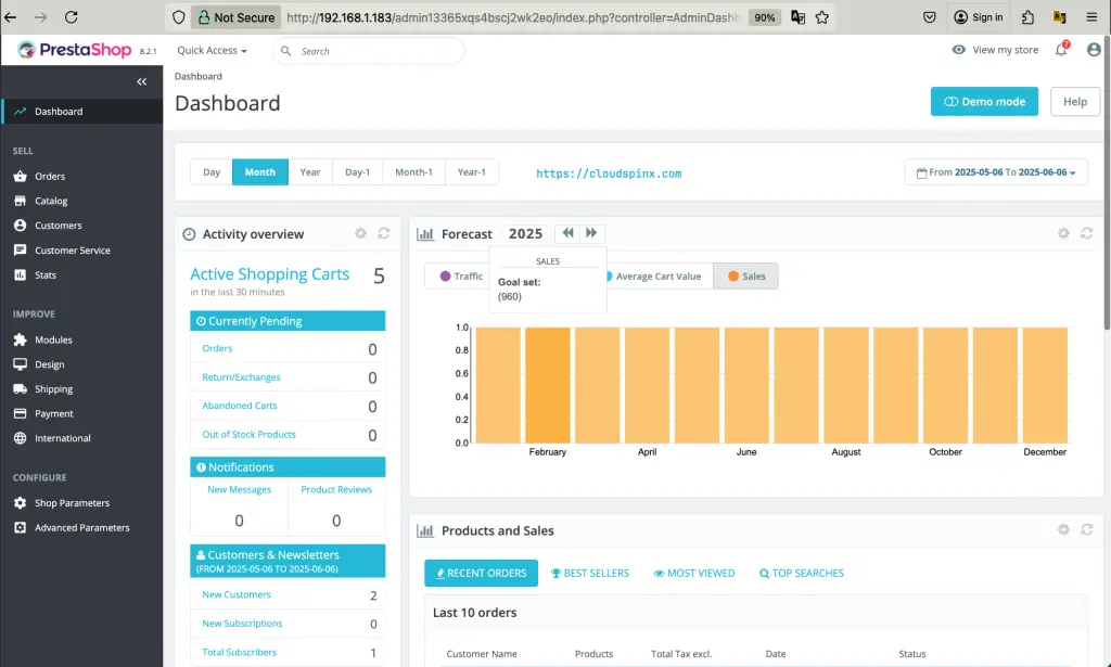 How To Install PrestaShop on RHEL 10 CentOS Stream 10 12 scaled 1