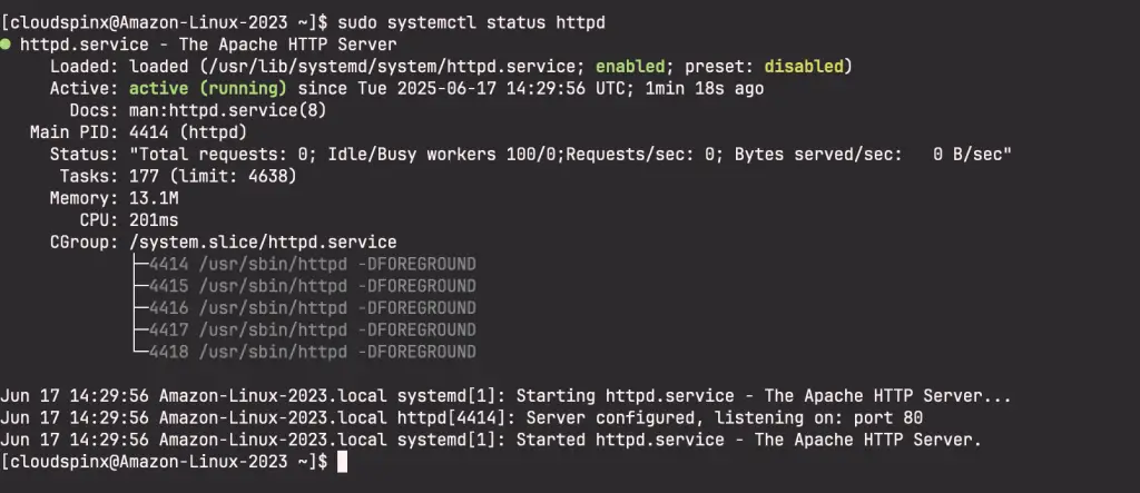 How To Install Zabbix Server 7 on Amazon Linux 2023 01