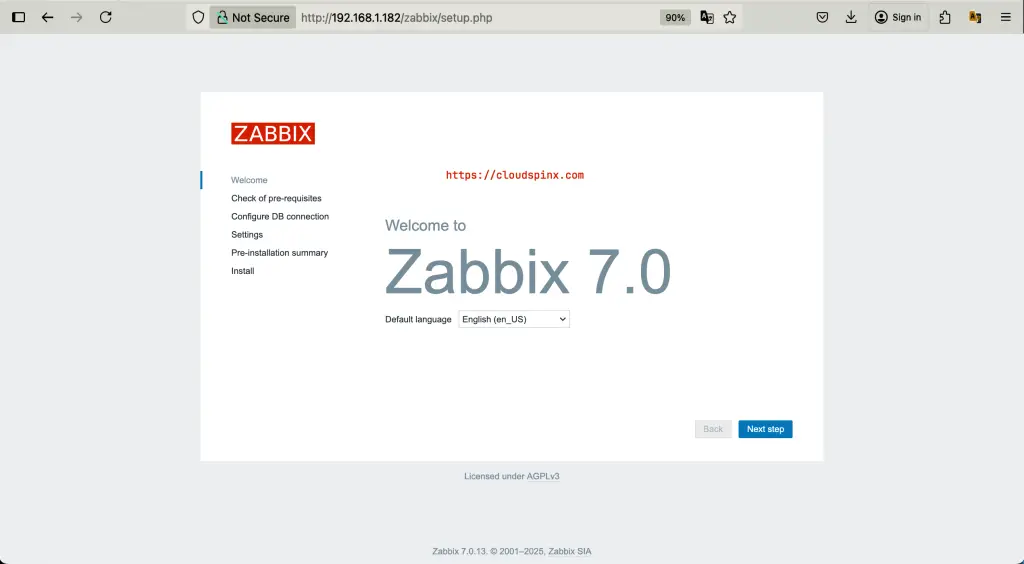 How To Install Zabbix Server 7 on Amazon Linux 2023 03