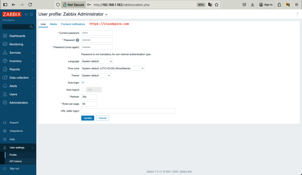 How To Install Zabbix Server 7 on Amazon Linux 2023 12 scaled 1