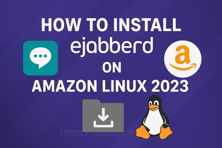 How To Install ejabberd on Amazon Linux 2023 featured