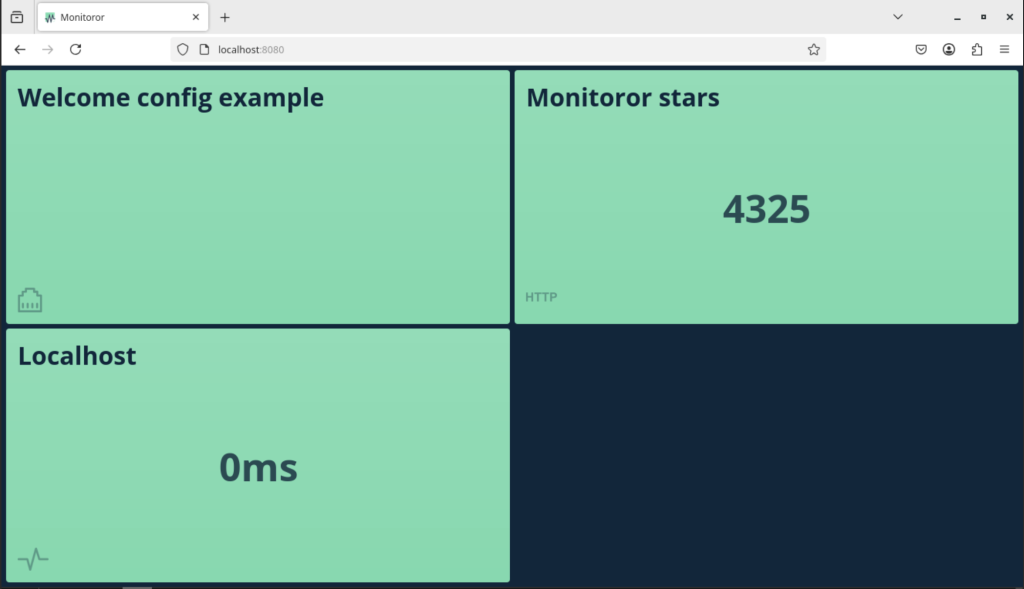 How To Monitor Linux Systems using Monitoror Tool 7 How To Monitor Linux Systems using Monitoror Tool 09