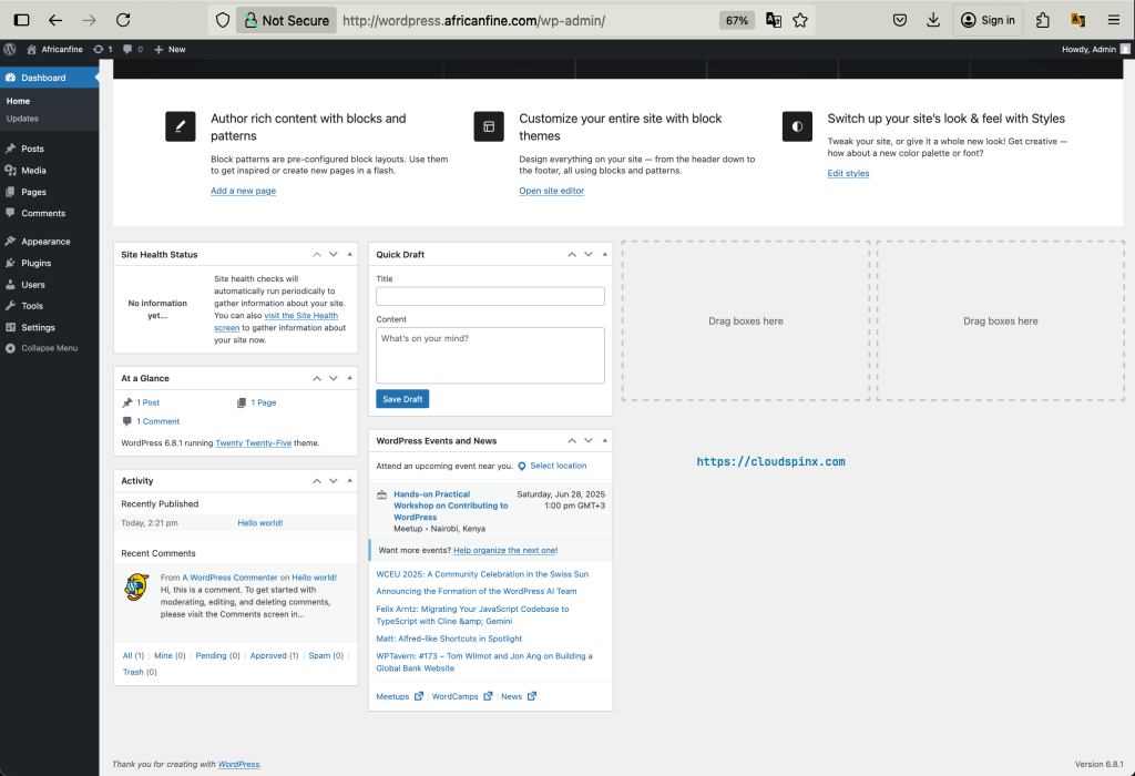 How to Install WordPress with Nginx on Amazon Linux 07