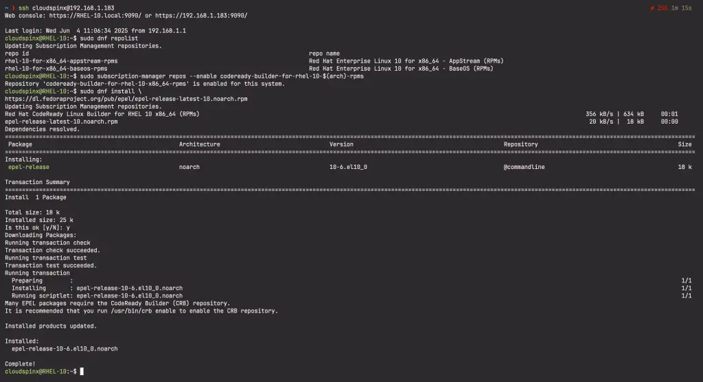 How to install EPEL on RHEL 10 and CentOS Stream 10 01 scaled 1