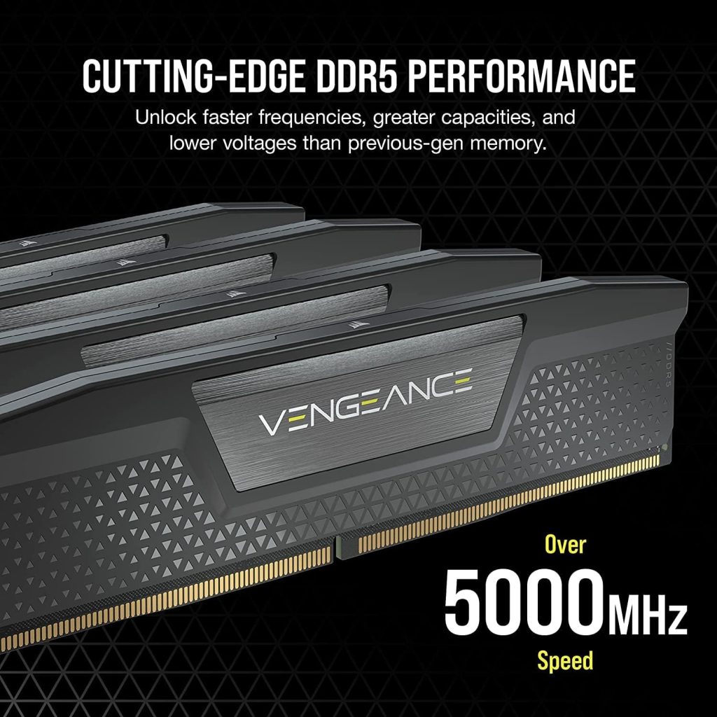 3 Best DDR5 RAM Kits in 2025 - Speed & Performance 1 CORSAIR VENGEANCE DDR5