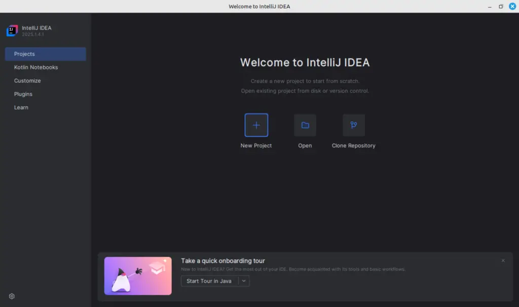 How To Install IntelliJ IDEA on Linux Mint 22 05