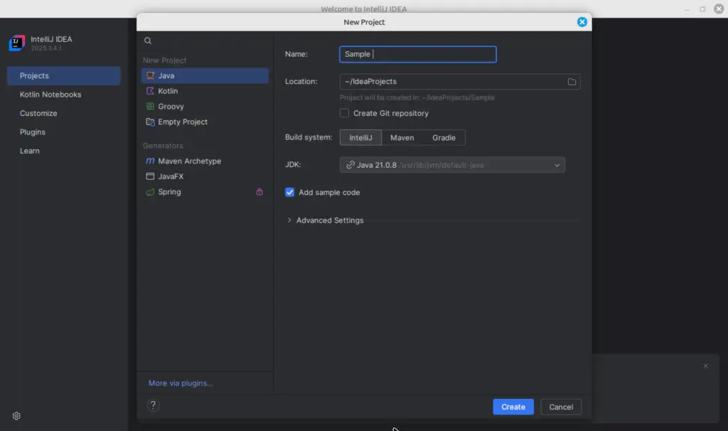 How To Install IntelliJ IDEA on Linux Mint 22 08