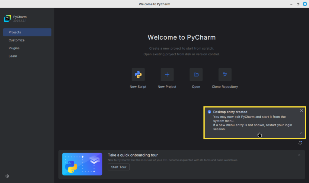 How To Install Pycharm IDE on Linux Mint 22 12 scaled 1