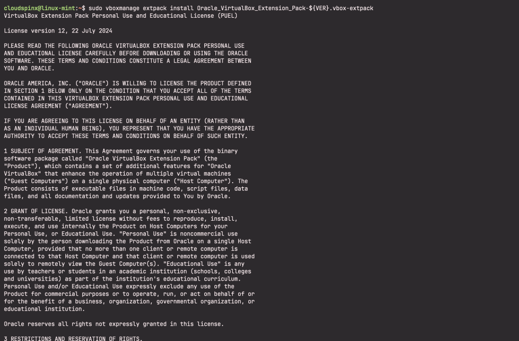 How To Install VirtualBox 7.x on Linux Mint 06