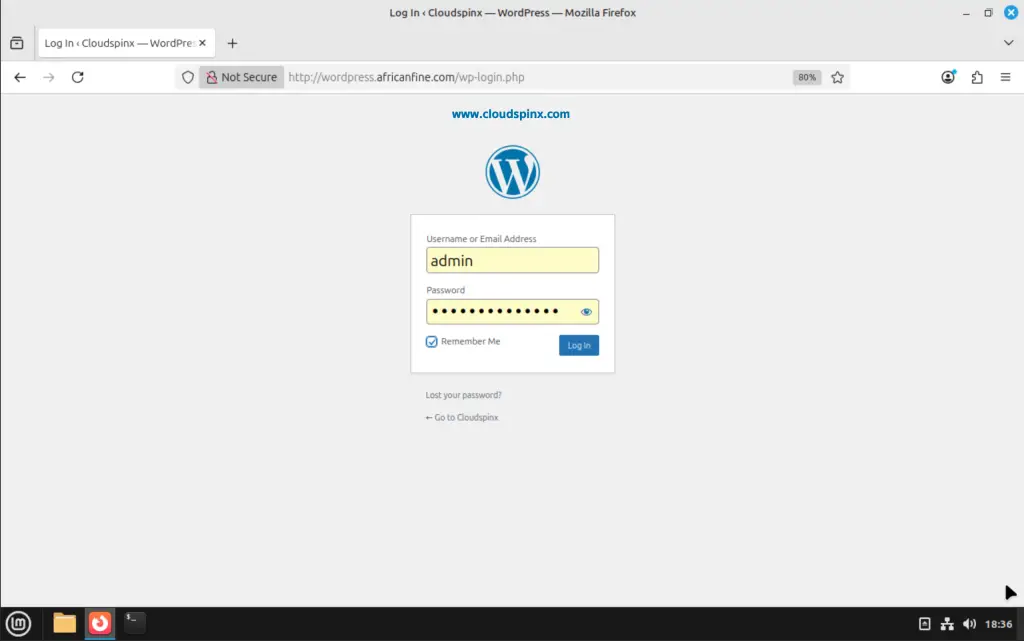 How To Install Wordpress on Linux Mint 22 04