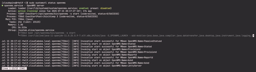 How To Install and Configure OpenNMS on RHEL 9/ CentOS Stream 9 1 How To Install and Configure OpenNMS on RHEL 9 CentOS Stream 9 01 scaled 1