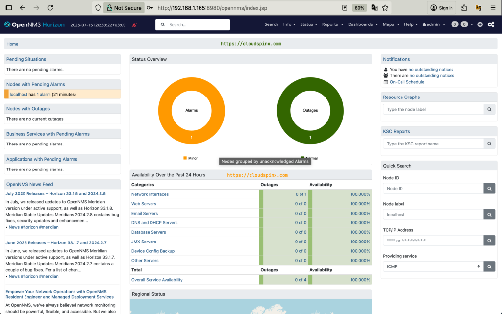 How To Install and Configure OpenNMS on RHEL 9/ CentOS Stream 9 4 How To Install and Configure OpenNMS on RHEL 9 CentOS Stream 9 04 scaled 1
