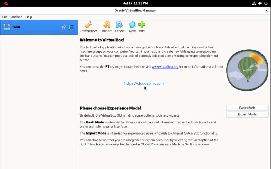 How to Install and Use VirtualBox on CentOS Stream RHEL 10 03