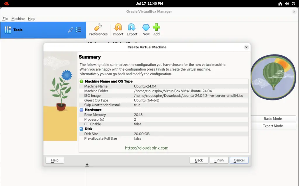 How to Install and Use VirtualBox on CentOS Stream RHEL 10 07
