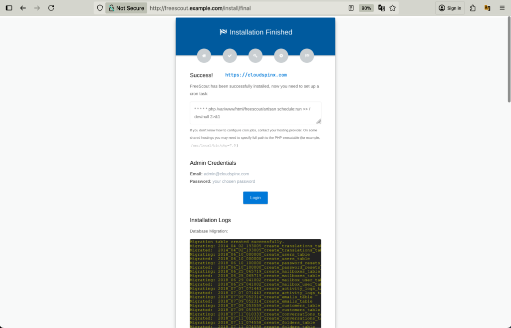Install FreeScout Help Desk on CentOS Stream Rocky Linux RHEL 08 scaled 1