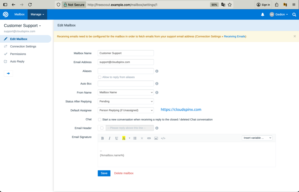Install FreeScout Help Desk on CentOS Stream Rocky Linux RHEL 12 scaled 1