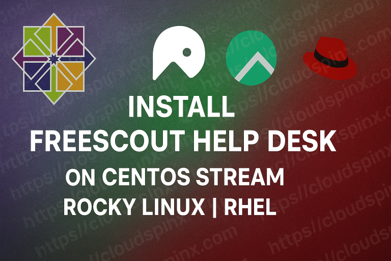 Install FreeScout Help Desk on CentOS Stream Rocky Linux RHEL featured