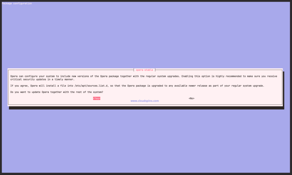 Install Opera Web Browser on Linux Mint 22 02 scaled 1