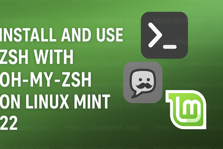 Install and Use Zsh with Oh My Zsh on Linux Mint 22 featured