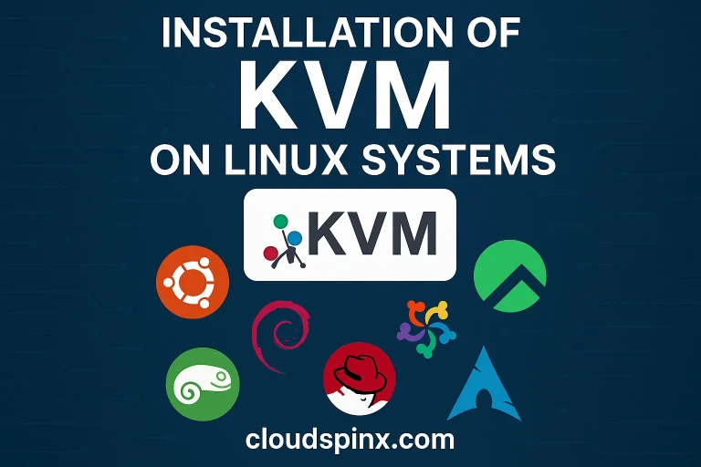 install kvm linux systems