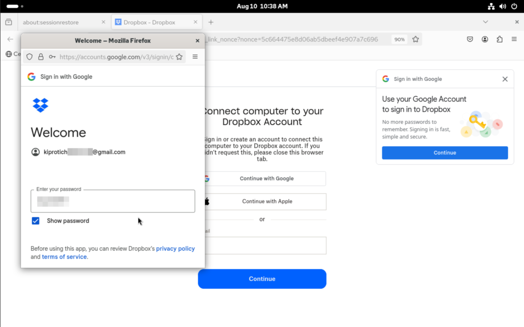 Configure Dropbox Client on Rocky Linux 10 CentOS Stream 10 04 scaled 1