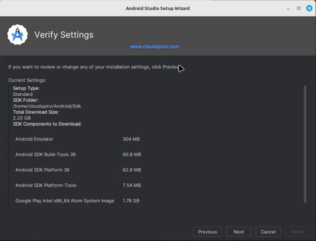 How To Install Android Studio on Linux Mint 22 07