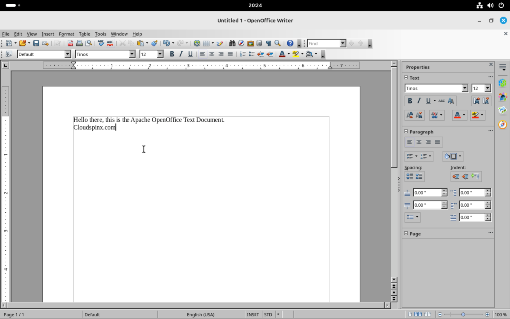 How To Install Apache OpenOffice on Linux Mint 22 06