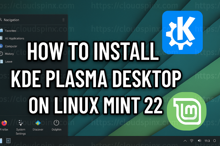 How To Install KDE Plasma Desktop on Linux Mint 22 featured