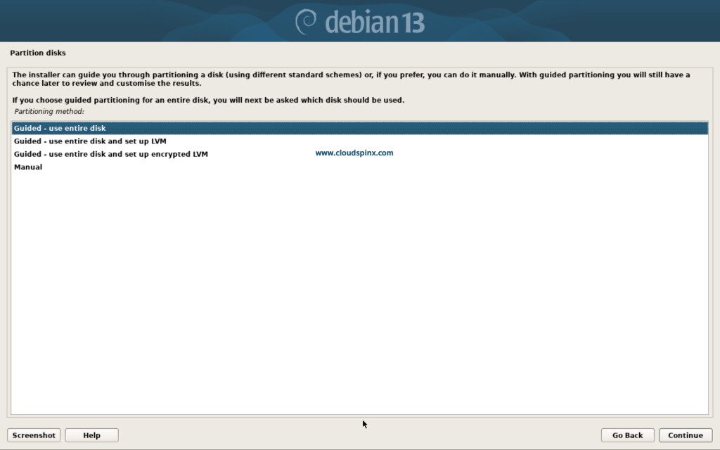 How to Install Debian 13 Trixie Step by Step with Screenshots 13