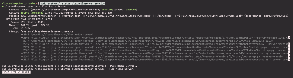 Install Plex Media server on Ubuntu 24.04 Linux Mint 22 04 scaled 1