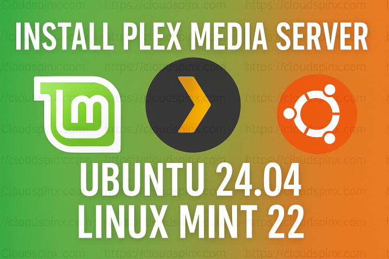 Install Plex Media server on Ubuntu 24.04 Linux Mint 22 fetured