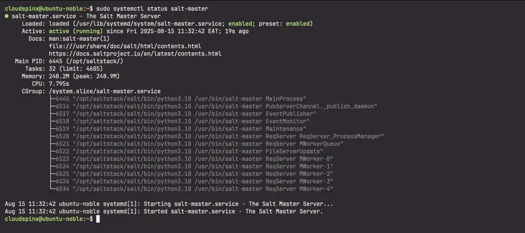 Install Saltstack Master Minion on Ubuntu 24.0 03