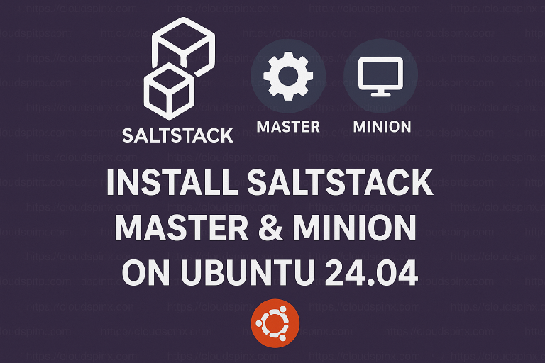 Install Saltstack Master Minion on Ubuntu 24.04 featured