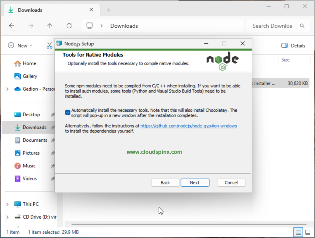 Install and Use Node.js on Windows 11 Windows 10 06