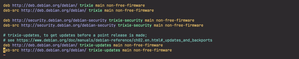 Upgrade to Debian 13 Trixie from Debian 12 Bookworm 02