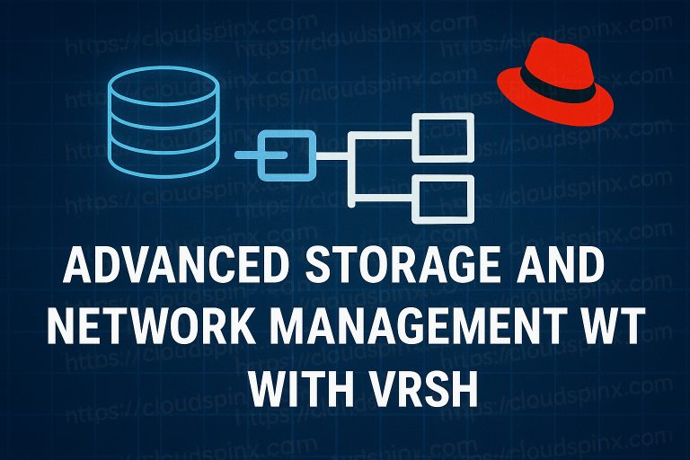 Advanced Storage and Network Management with Virsh featured