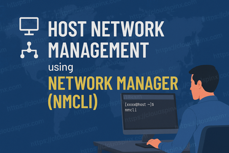Host Network Management using Network Manager NMCLI featured