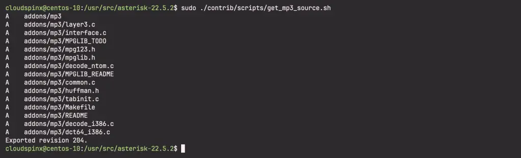 How To Install Asterisk 22 LTS on CentOS Stream 10 RHEL 10 02