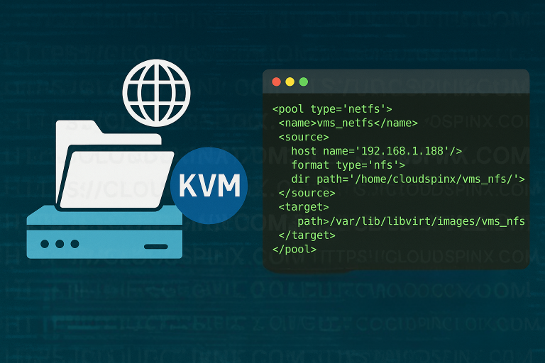 How to Configure a Network Filesystem Storage Pool in KVM featured