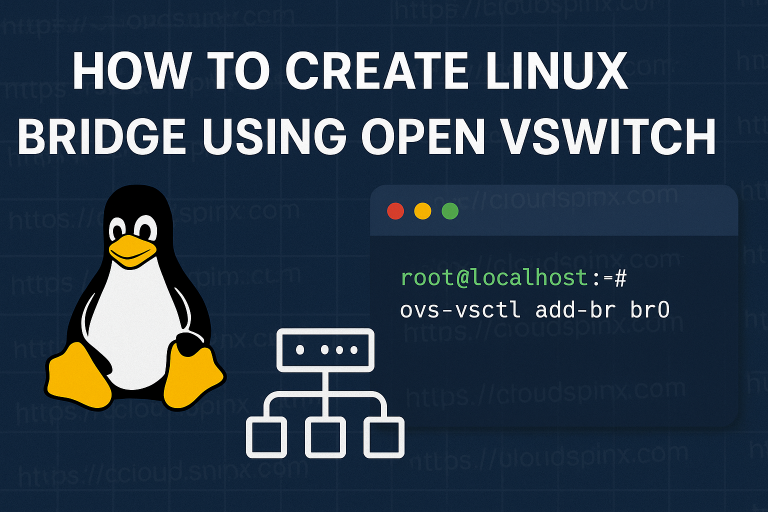 How to Create Linux Bridge using Open vSwitch featured