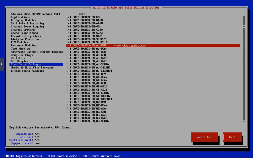 Install Asterisk 22 LTS on Oracle Linux 10 AlmaLinux 10 Rocky Linux 10 04