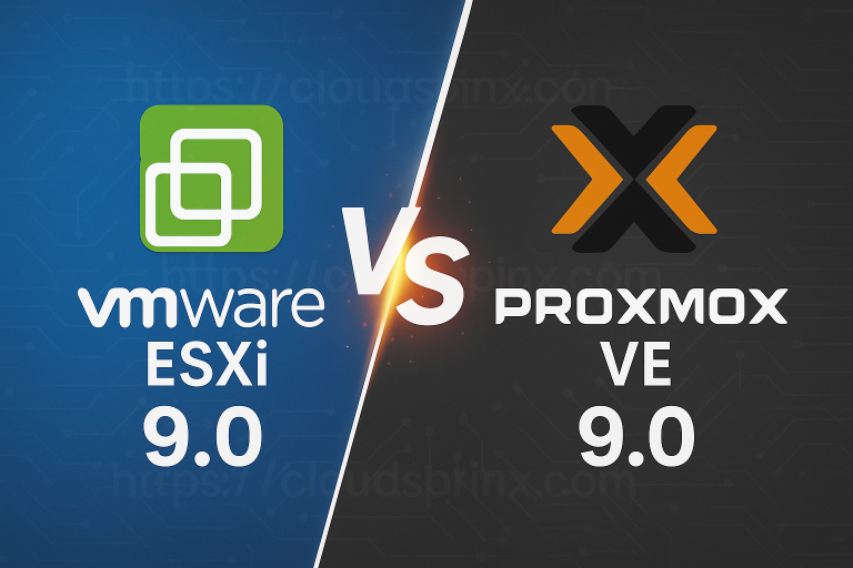 VMware ESXi 9 vs Proxmox VE 9–Detaild Comparison featured