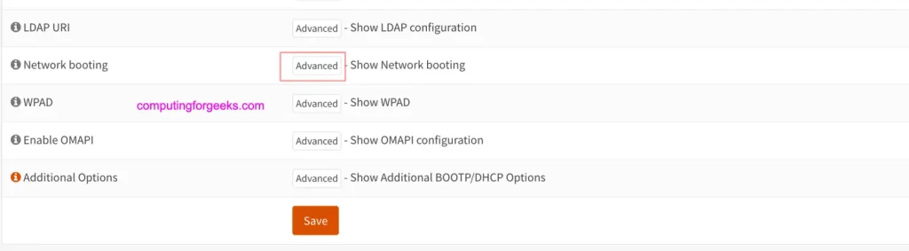 How to Install VMs using PXE Boot and virt-install 2 netboot.xyz on tftp opnsense 02