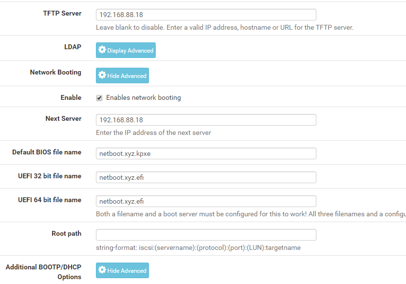 How to Install VMs using PXE Boot and virt-install 4 netboot.xyz pfsense