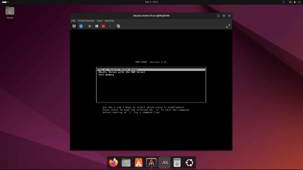 vm management using virt manager 13