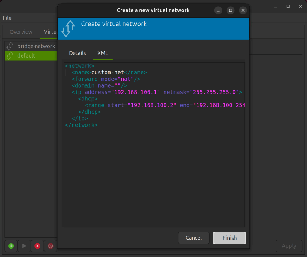 vm management using virt manager 34