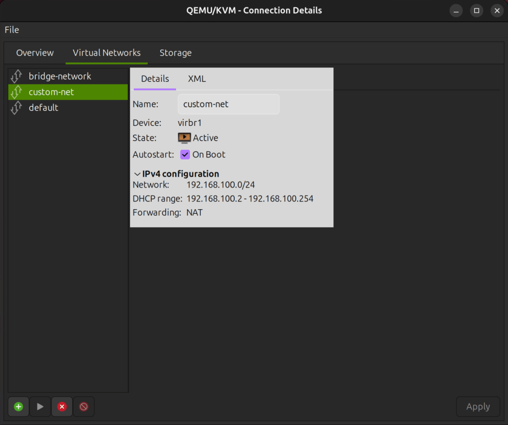 vm management using virt manager 35