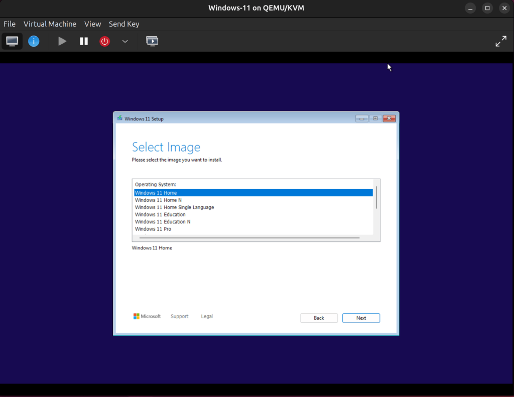 vm management using virt manager 57